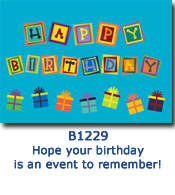 Rockin Blocks Birthday Card
